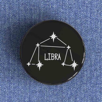 Libra Constellation Badge/Magnet