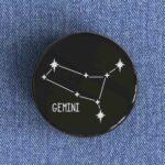 Gemini Constellation Badge/Magnet