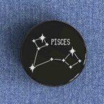 Pisces Constellation Badge/Magnet