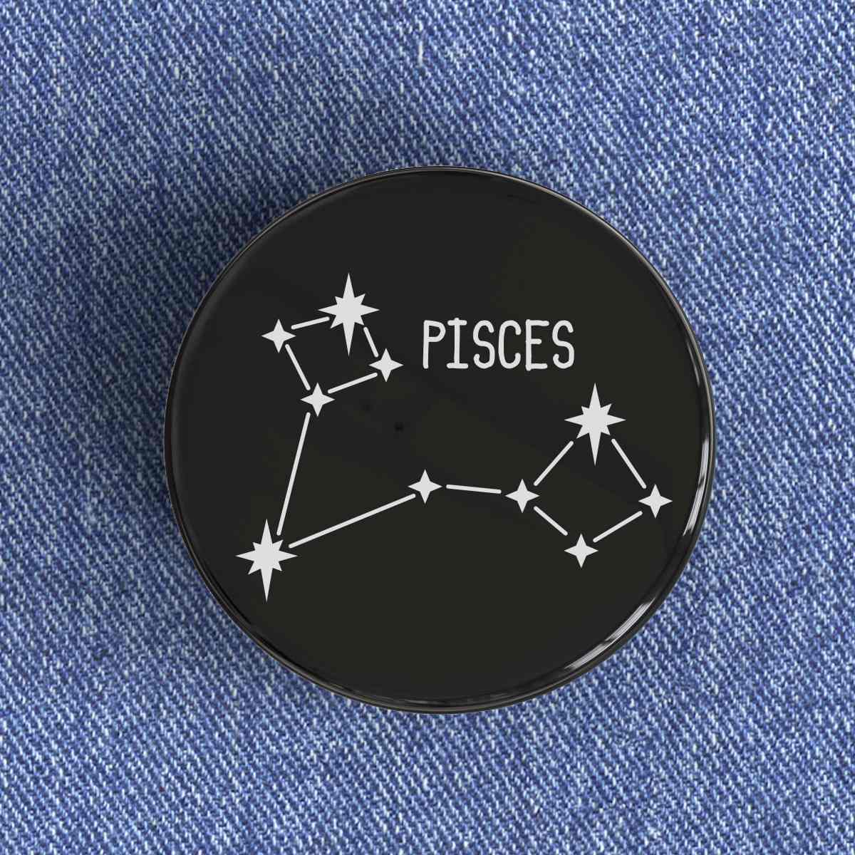 Pisces Constellation Badge/Magnet Pisces Constellation Badge/Magnet