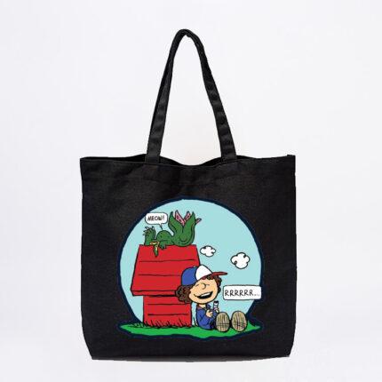 Dustin Snoopy Tote Bag