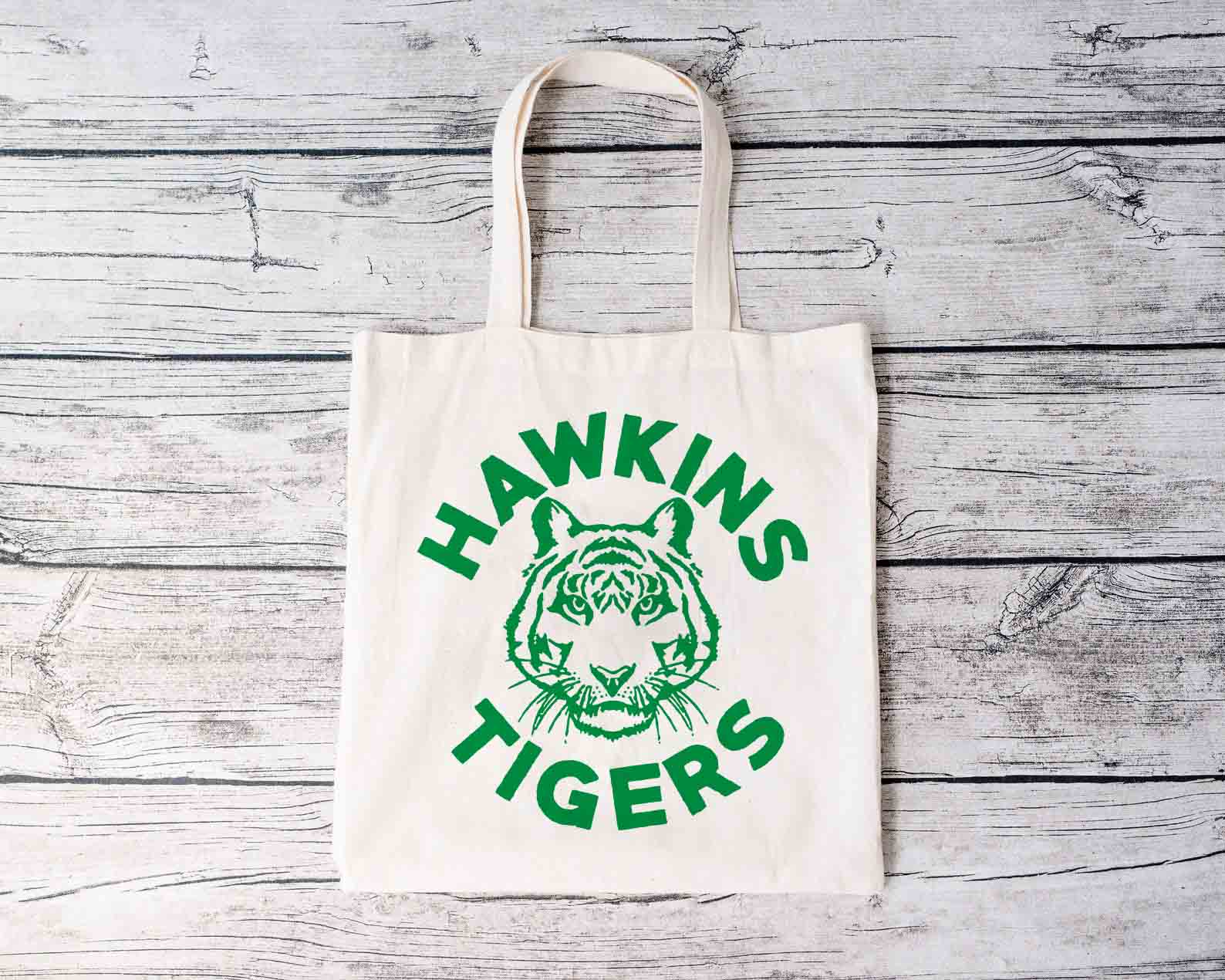Hawkins Tigers Tote Bag Hawkins Tigers Tote Bag