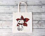 Demo Snoopy Tote Bag