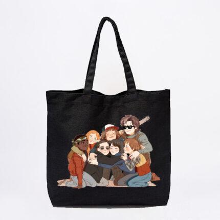Stranger Things Cast Tote Bag