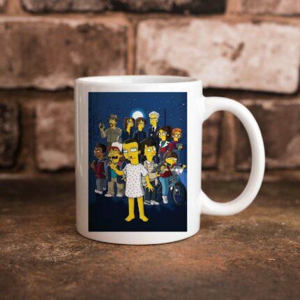 The Simpsons Stranger Things Mug