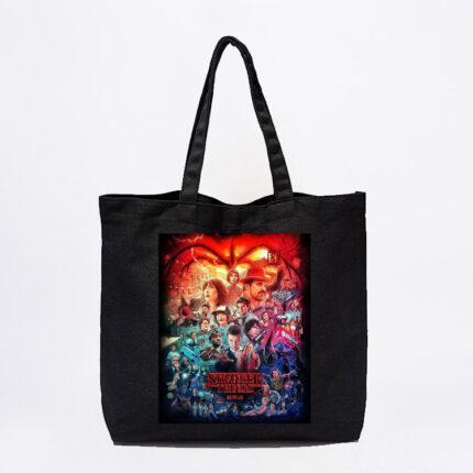 Stranger Things Poster Tote Bag