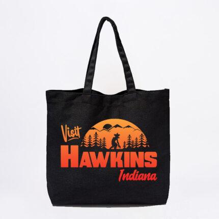 Hawkins Indiana Tote Bag