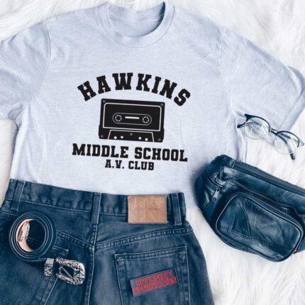 Hawkins Middle School T-Shirt