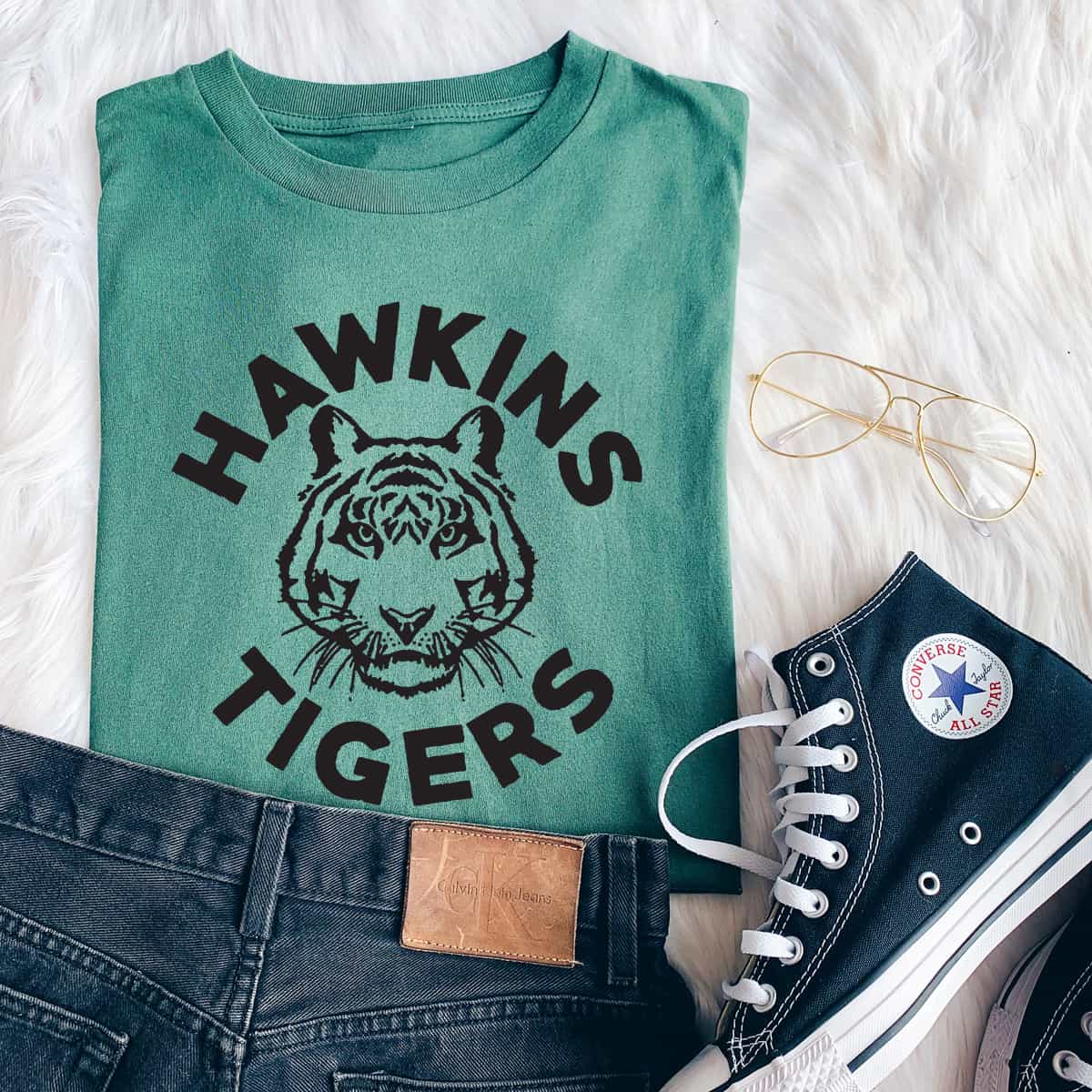 Hawkins Tigers T-Shirt Hawkins Tigers T-Shirt