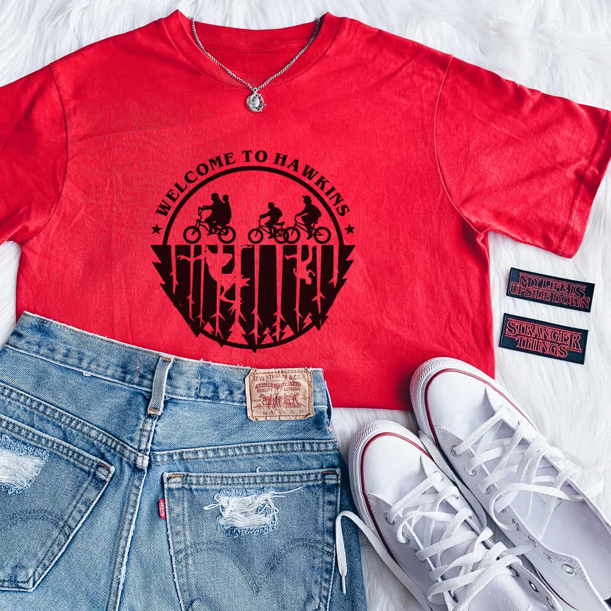 Welcome To Hawkins T-Shirt Welcome To Hawkins T-Shirt