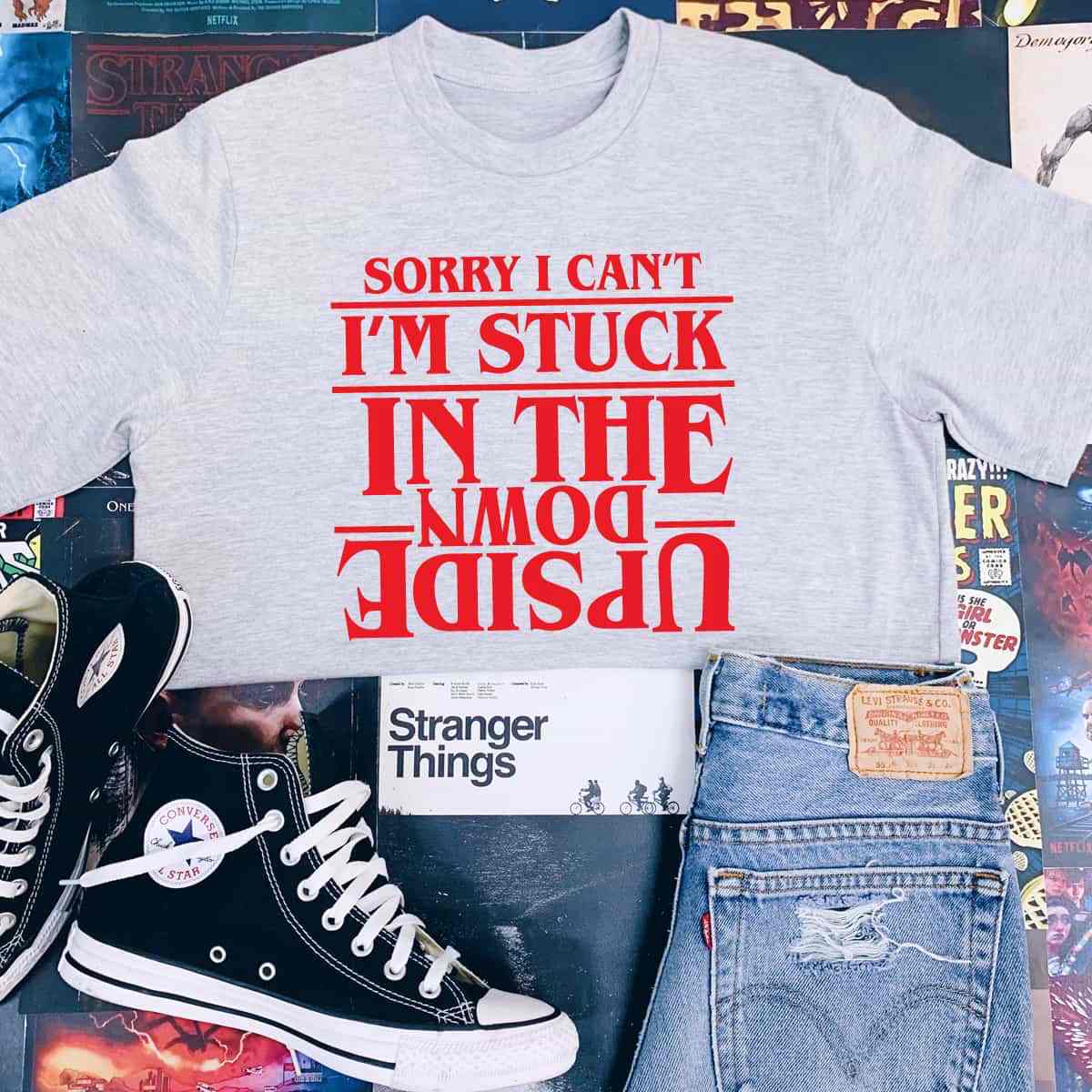 Stuck In The Upside Down T-Shirt Stuck In The Upside Down T-Shirt