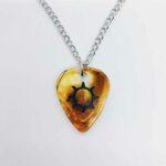 Sun Guitar Pick Necklace