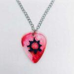 Sun Guitar Pick Necklace