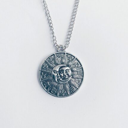 Sun & Moon Star Sign Necklace