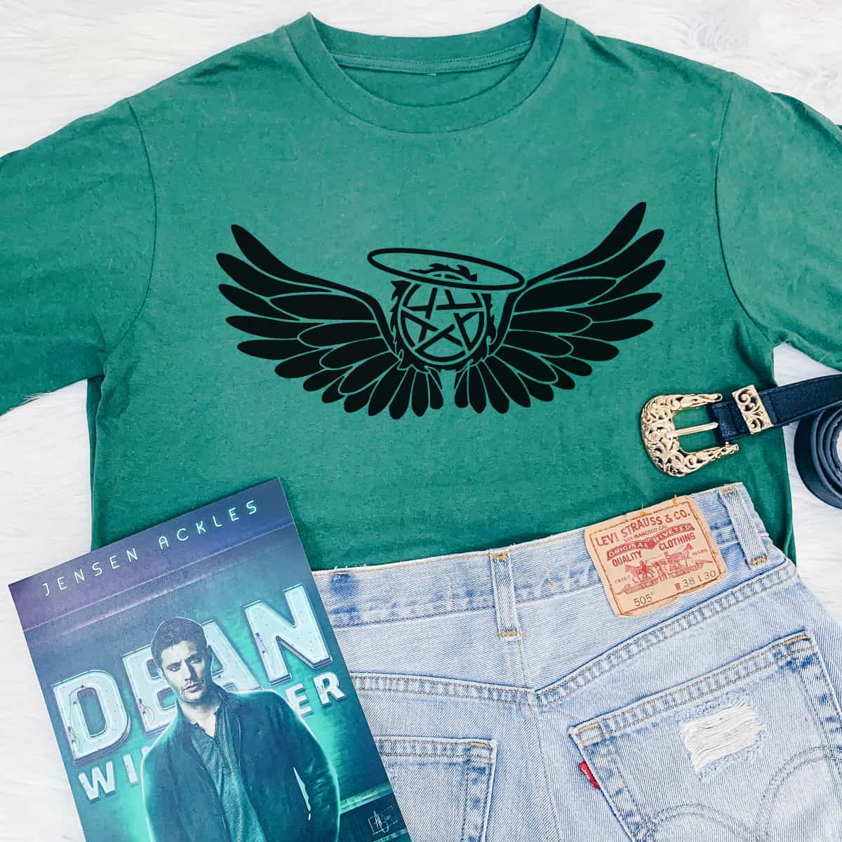 Supernatural Wings T-Shirt Supernatural Wings T-Shirt