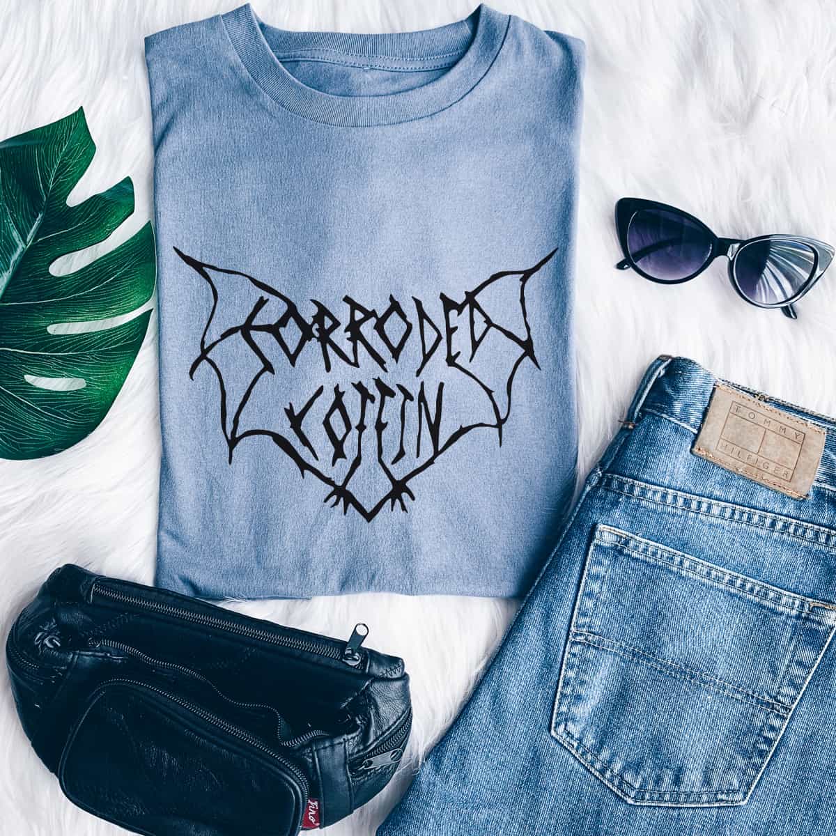 Corroded Coffin Bat Wings T-Shirt Corroded Coffin Bat Wings T-Shirt