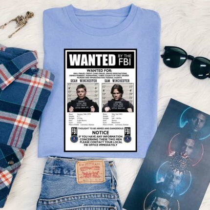 Winchester Brothers Wanted T-Shirt