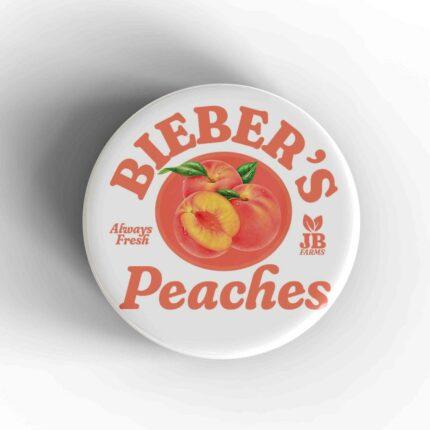 Bieber's Peaches Badge/Magnet