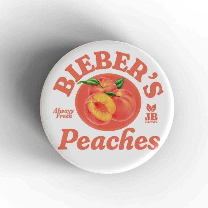 Bieber's Peaches Badge/Magnet