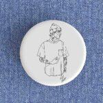 Justin Bieber Badge/Magnet