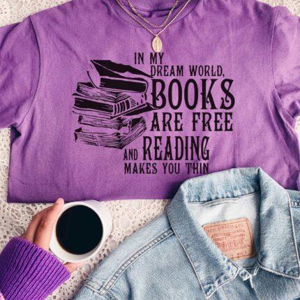 Books Are Free T-Shirt