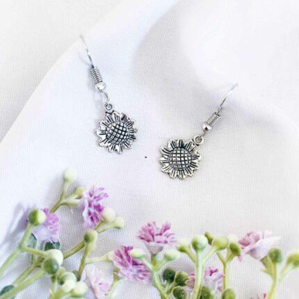 Mini Sunflower Earrings