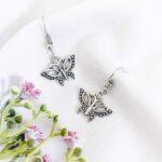 Detailed Butterfly Earrings