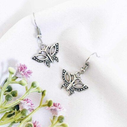 Detailed Butterfly Earrings