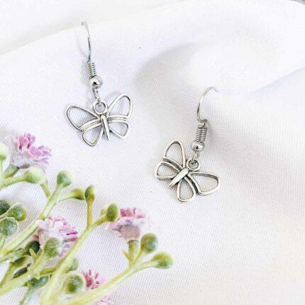 Butterfly Outline Earrings