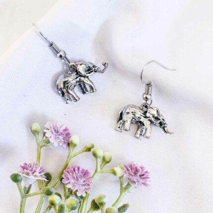 Mini Elephant Earrings