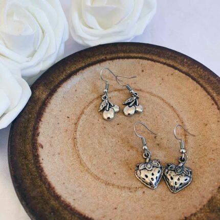 Earrings Flatlay