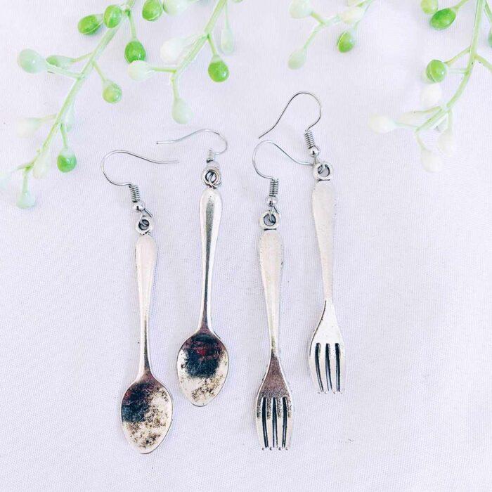 Earrings Flatlay