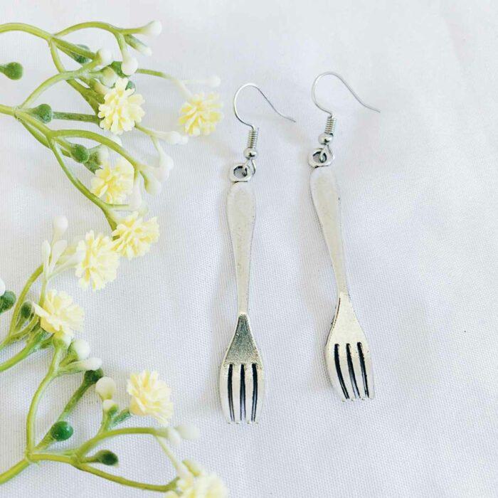 Fork Earrings