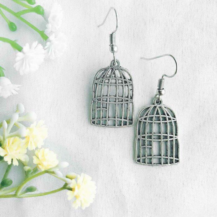 Bird Cage Earrings