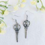 Scissor Charm Earrings