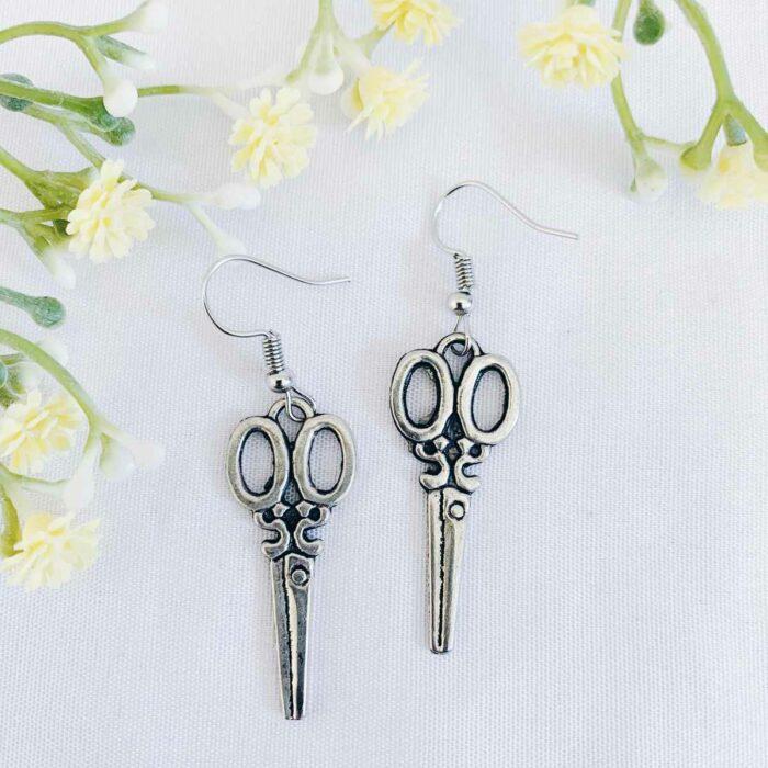 Scissor Charm Earrings