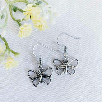 Butterfly Outline Earrings