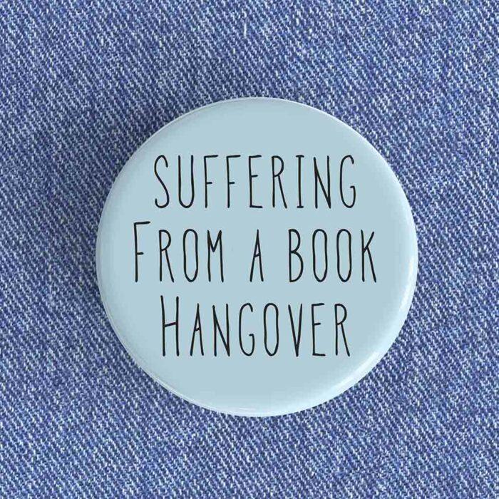 Book Hangover Badge/Magnet