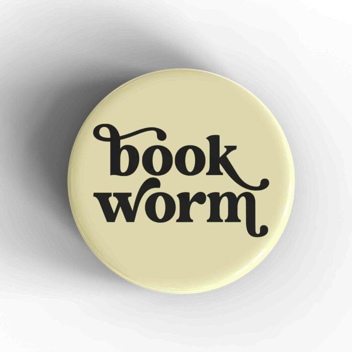 Book Worm Badge/Magnet