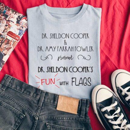 Dr. Sheldon Cooper's Fun With Flags T-Shirt