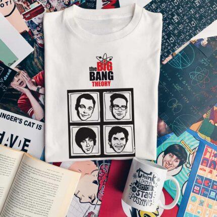 Big Bang Theory Male Cast T-Shirt