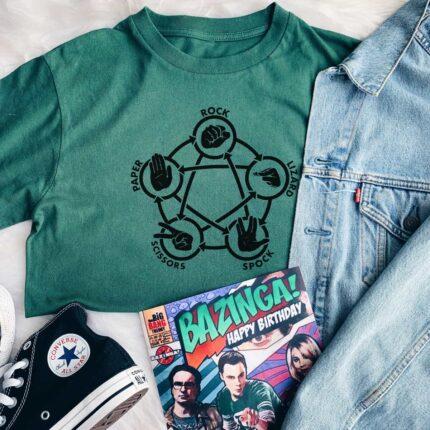 Rock Paper Scissors Symbols T-Shirt
