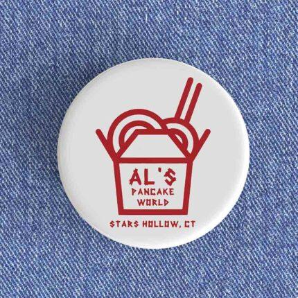 Al's Pancake World Fridge Badge/Magnet