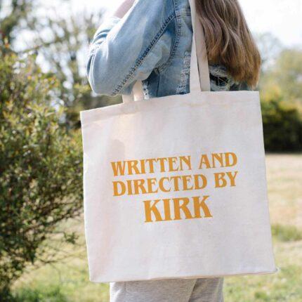 Written & Directed By Kirk Tote Bag