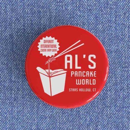 Al's Pancake World Badge/Magnet