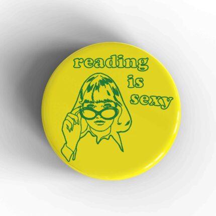 Reading is Sexy Badge/Magnet