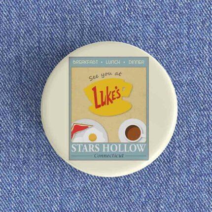 See You At Luke's Badge/Magnet