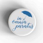 In Omnia Paralus Badge/Magnet