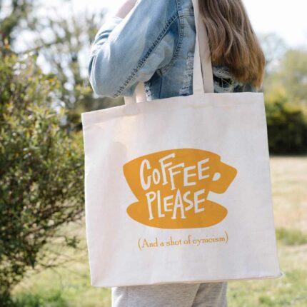 Coffee Please Tote Bag