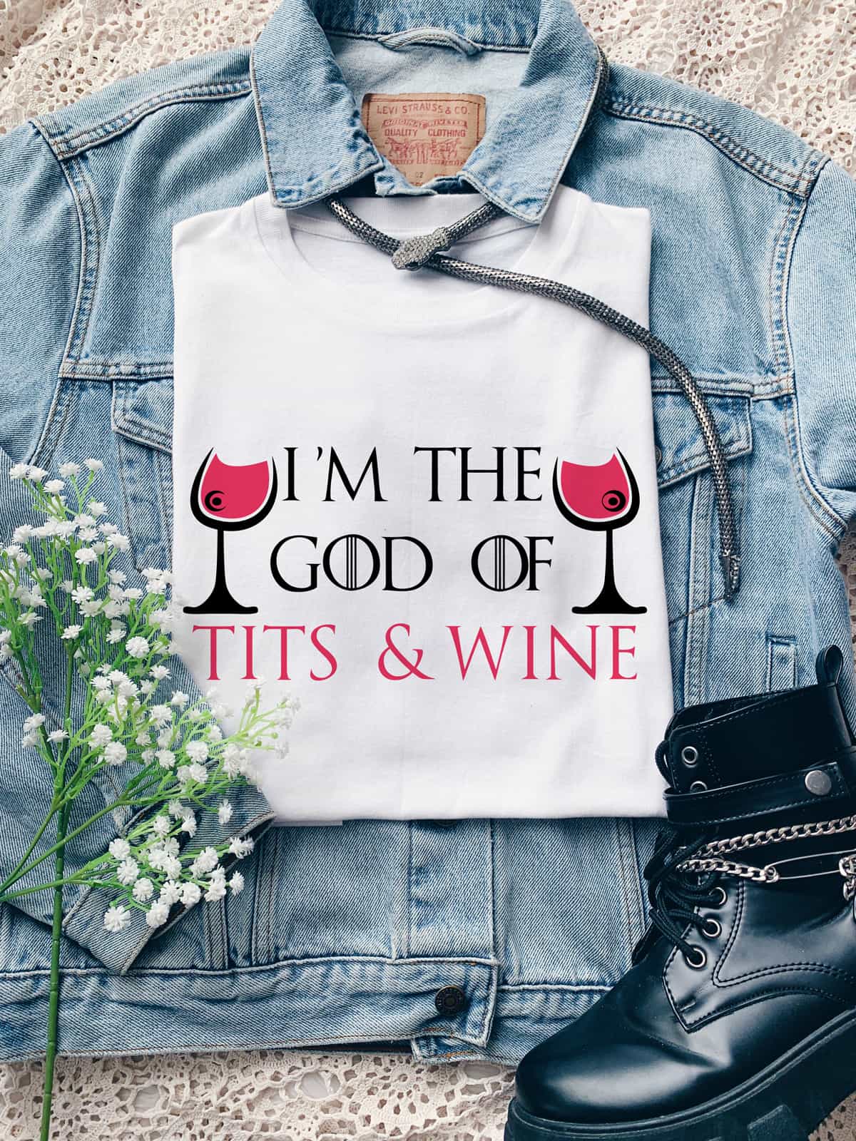 God of Tits And Wine T-Shirt God of Tits And Wine T-Shirt